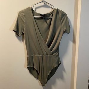 Olive bodysuit
